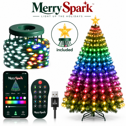 Merry Spark Tree Lights