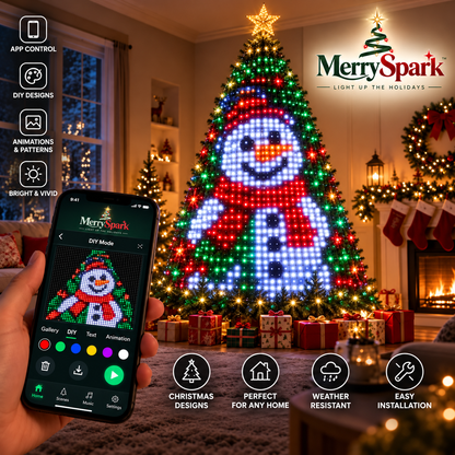 Merry Spark Tree Lights